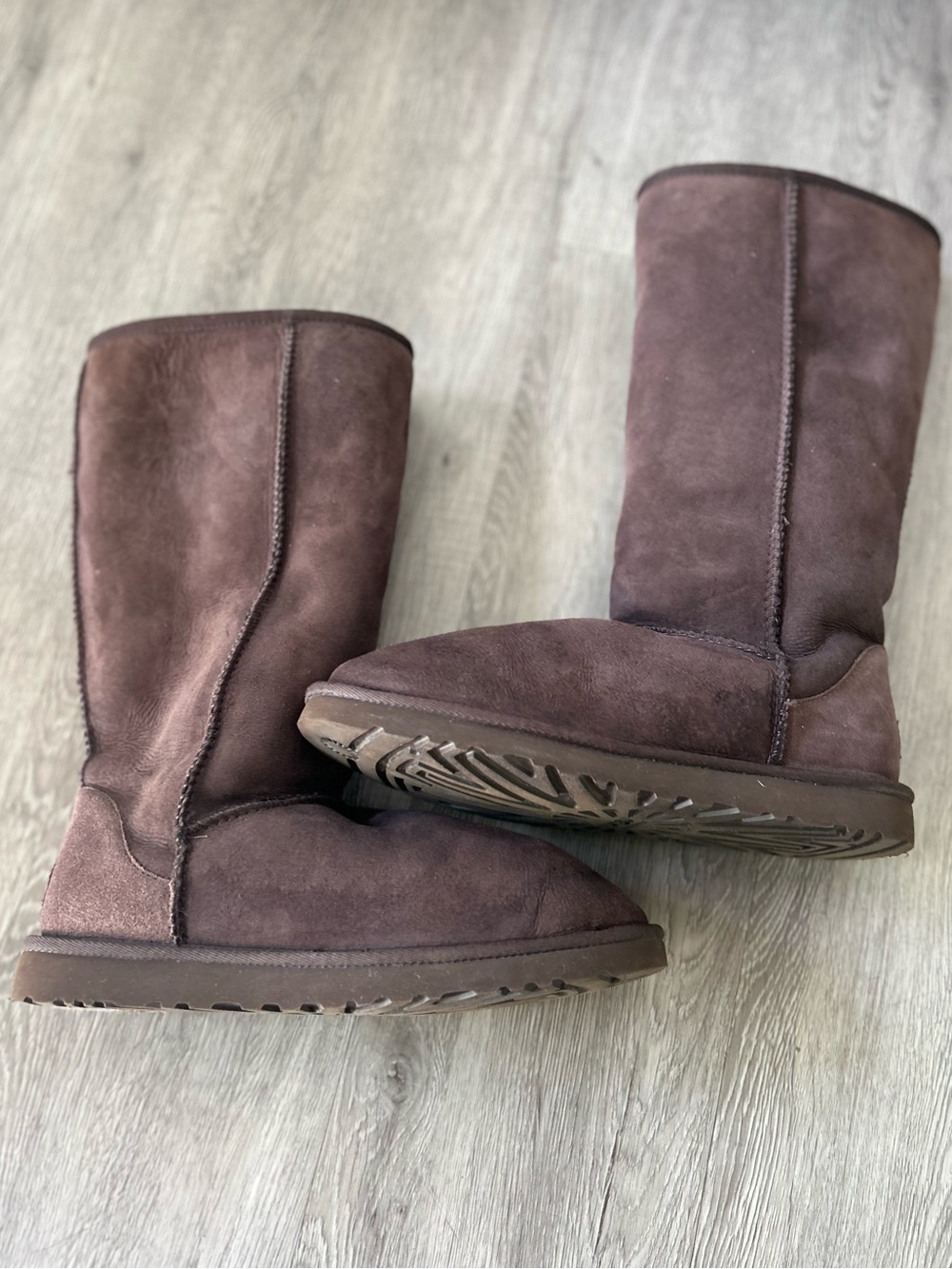 Tall Chocolate Brown Uggs